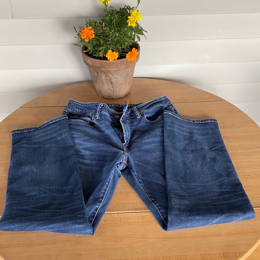 American Eagle Men’s Jeans Original Straight NE(X)T Level AIRFLEX 33x30 Pre Own